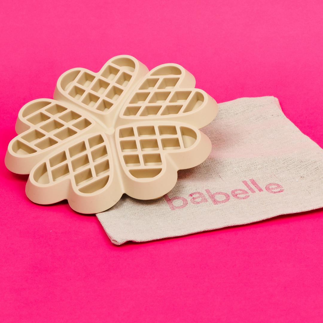 De Wafel Likmat Beige - Babelle