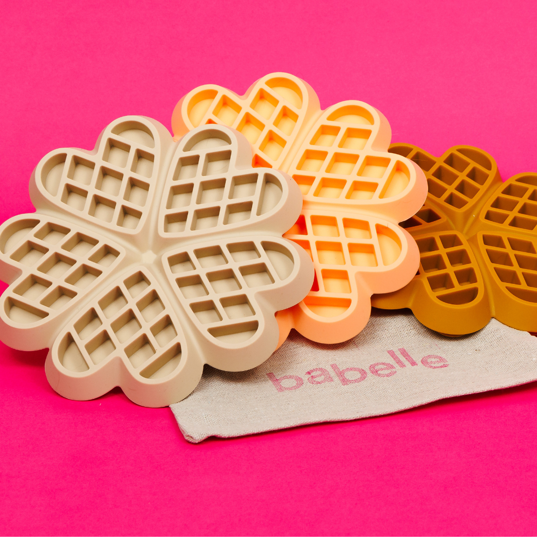 De Wafel Likmat Beige - Babelle