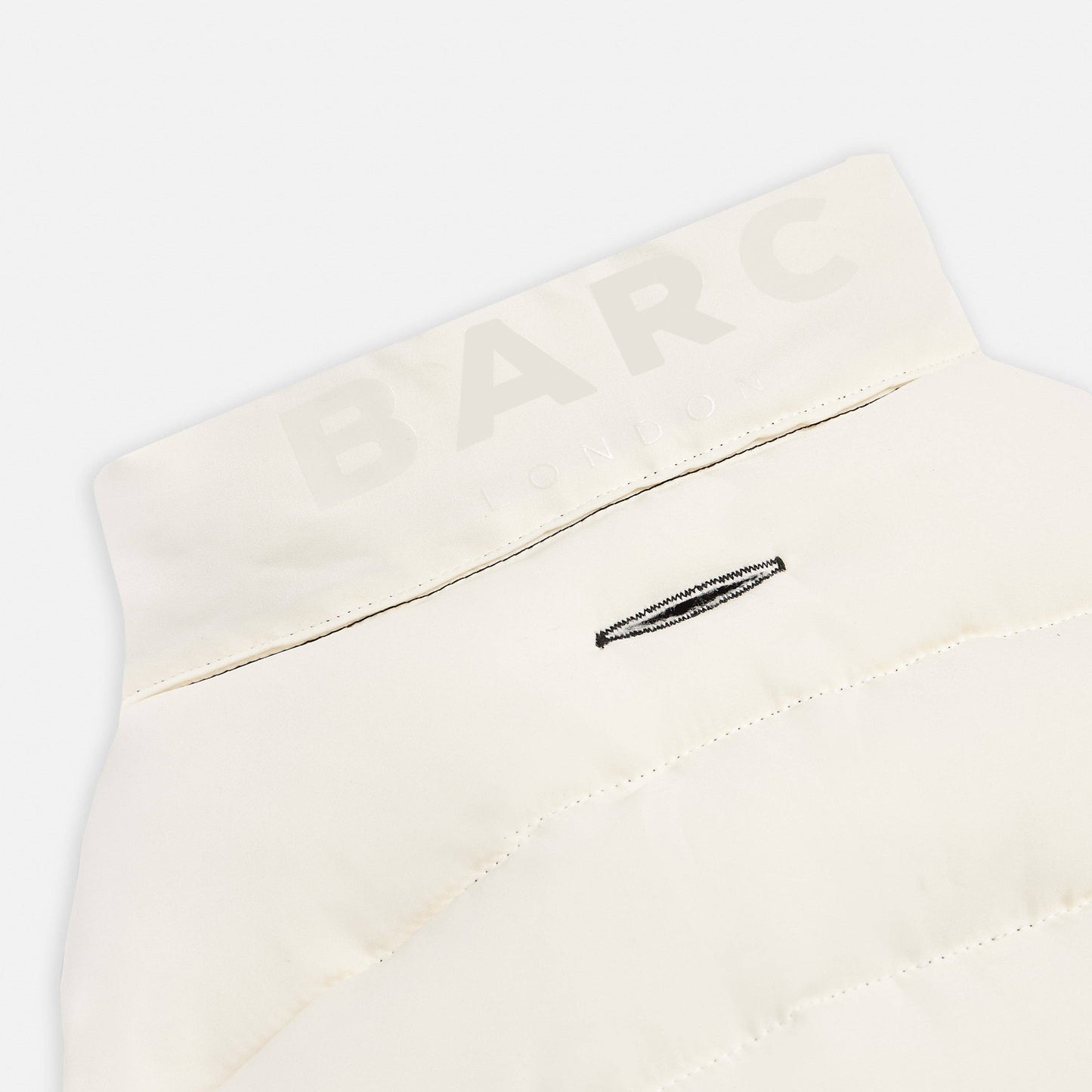 Pufferjack Zwart en crèmekleurig - Barc London