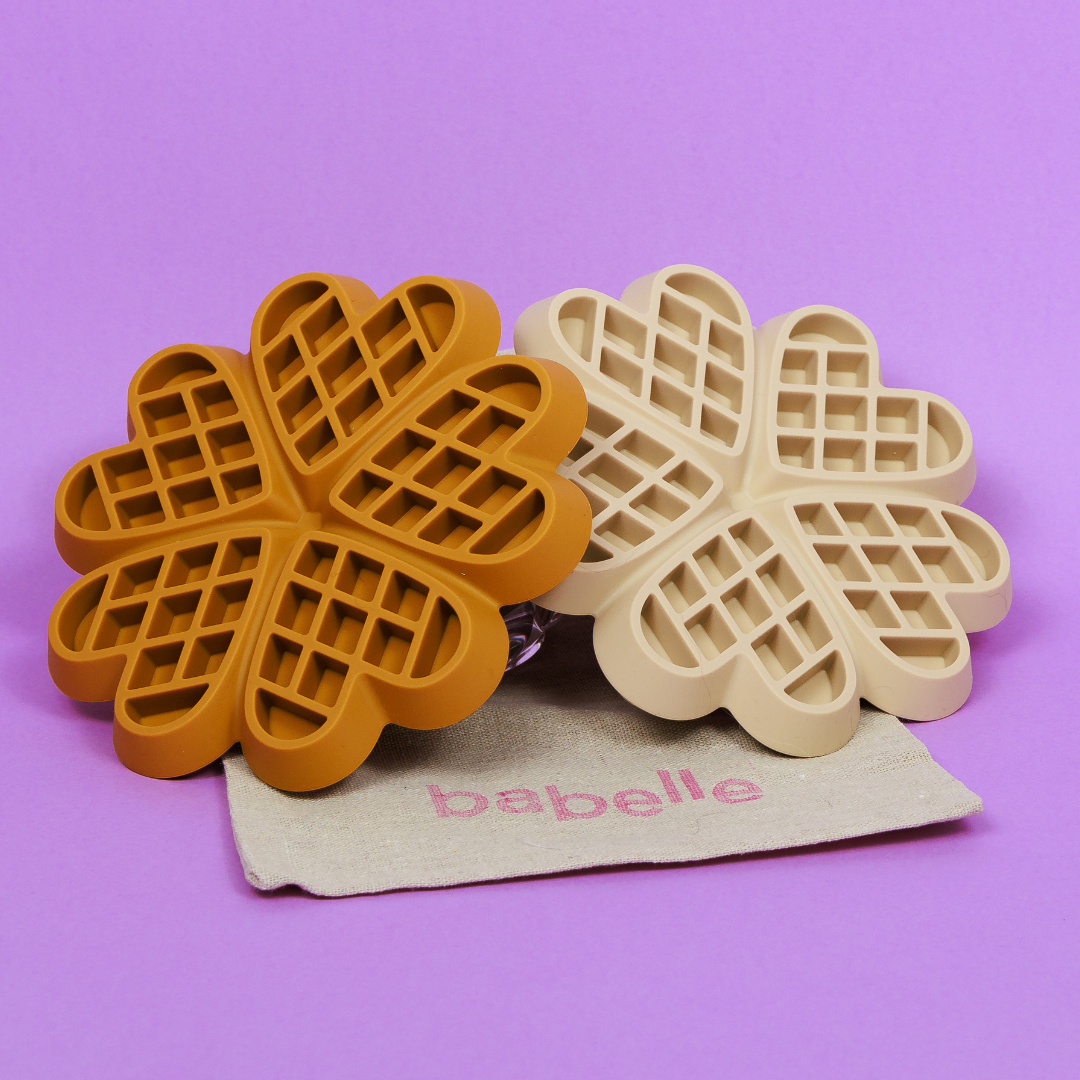 De Wafel Likmat Beige - Babelle