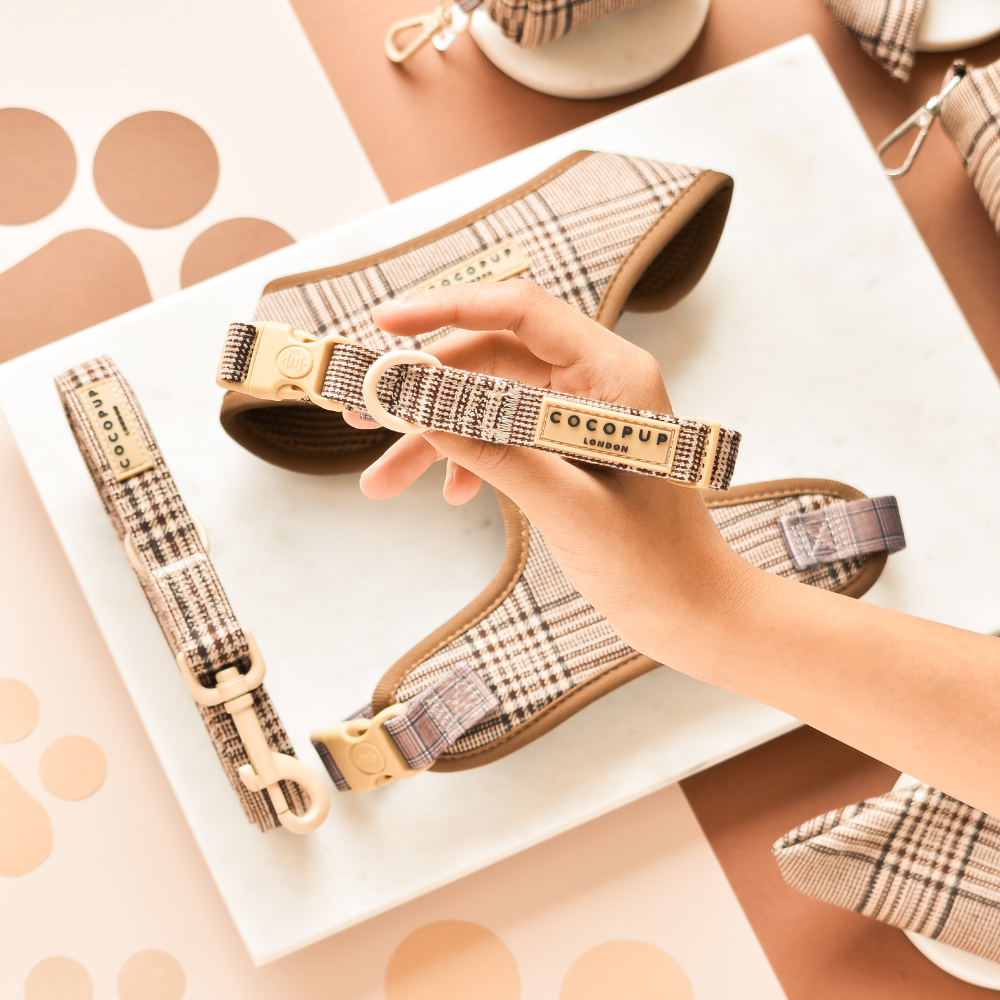 Geruite halsband - Cocopup London