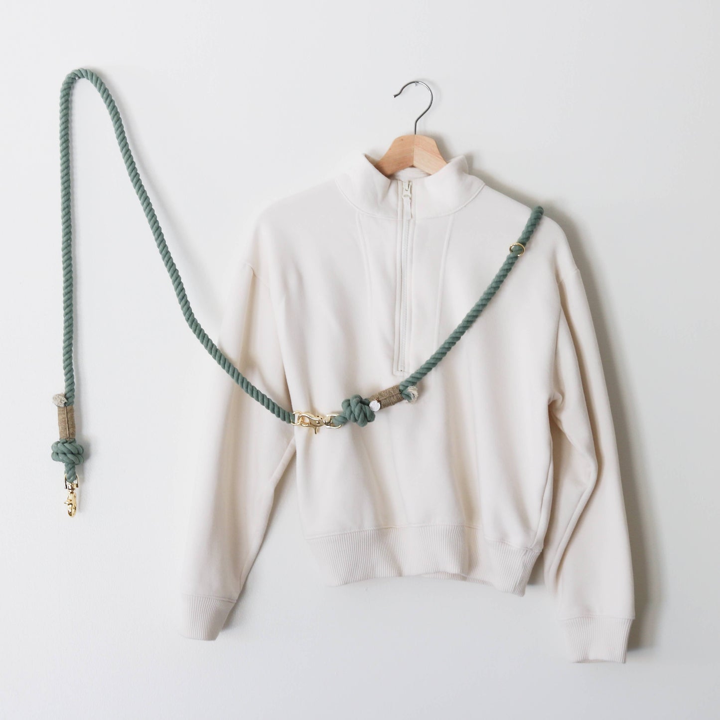 Handsfree riem katoen - Desert Sage