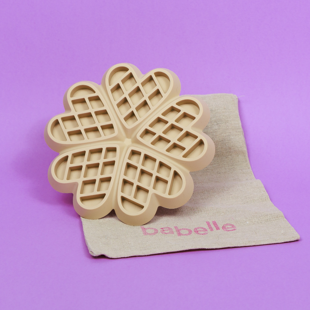 De Wafel Likmat Beige - Babelle