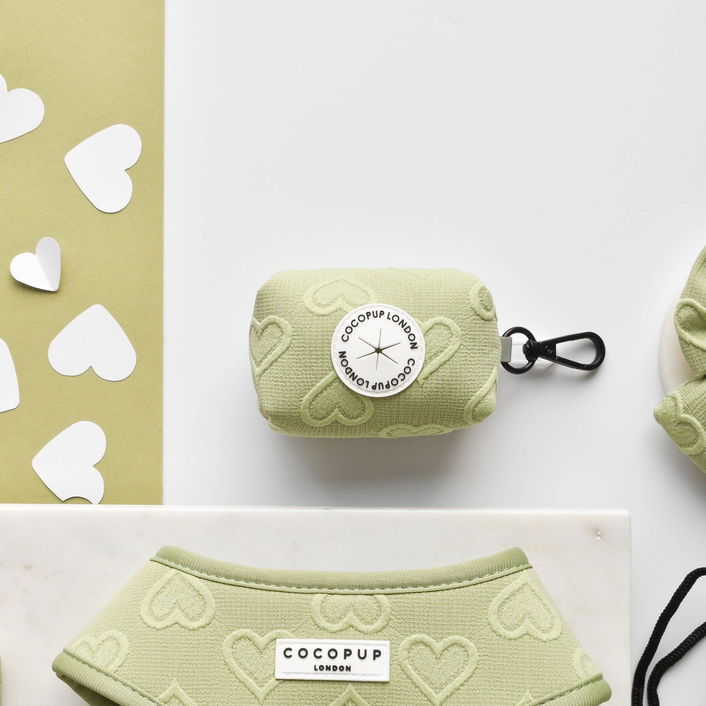Poepzakhouder Sage Heart - Cocopup London
