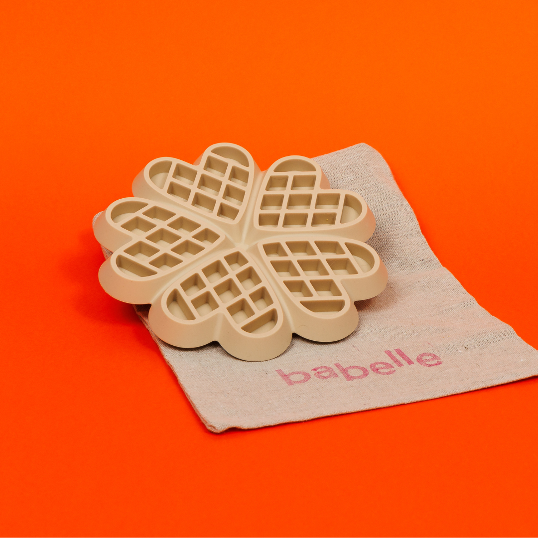 De Wafel Likmat Beige - Babelle