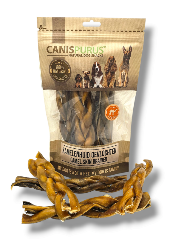 Gevlochten Kamelenhuid - CanisPurus