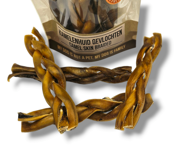 Gevlochten Kamelenhuid - CanisPurus