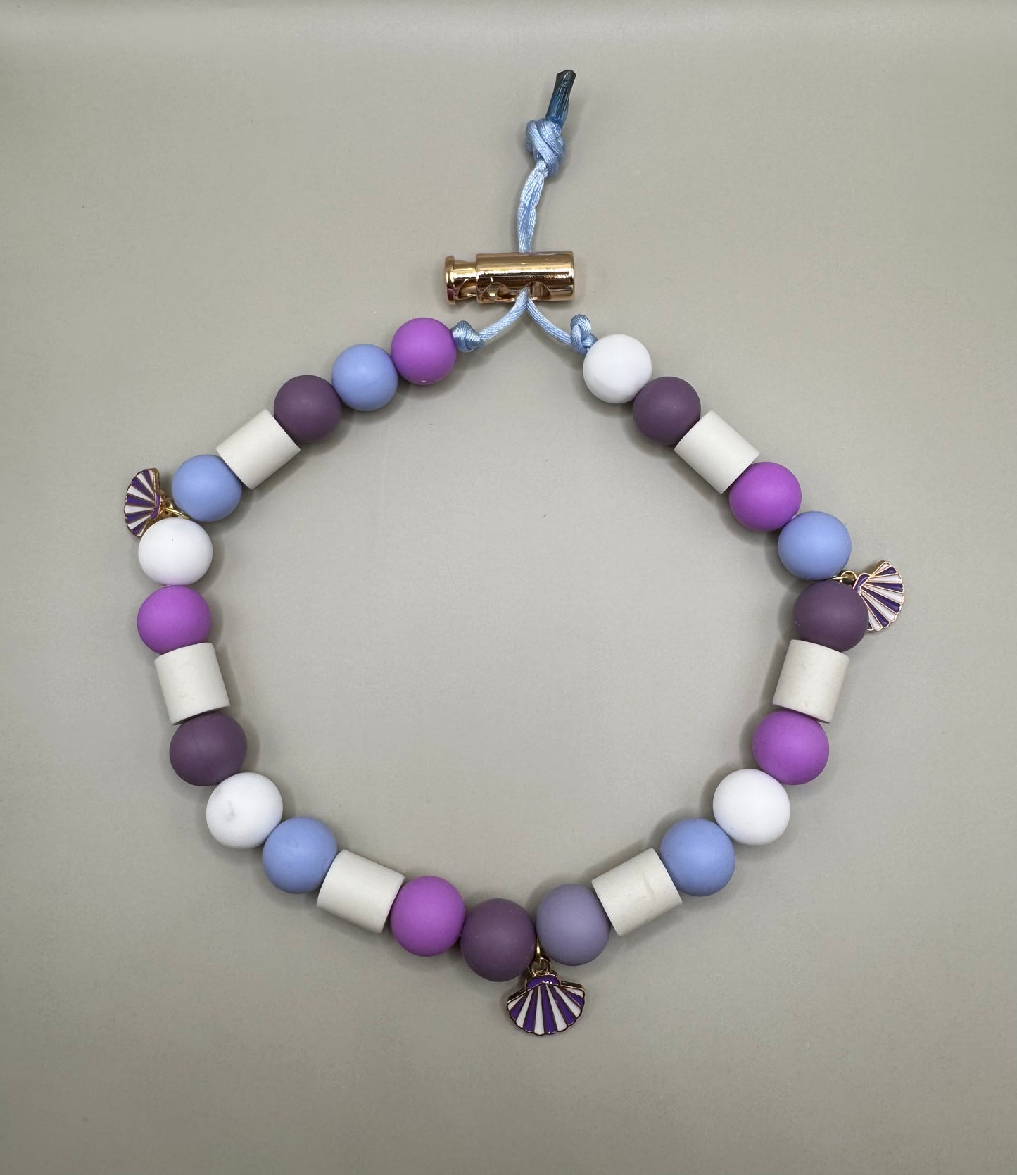Tekenhalsband Purple Shell