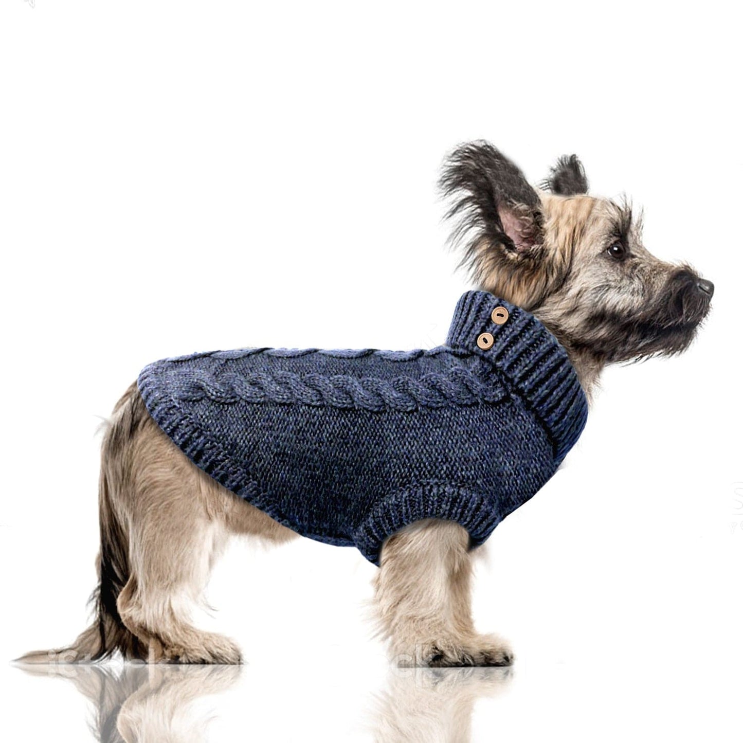 Trui Irvin Marine Blauw