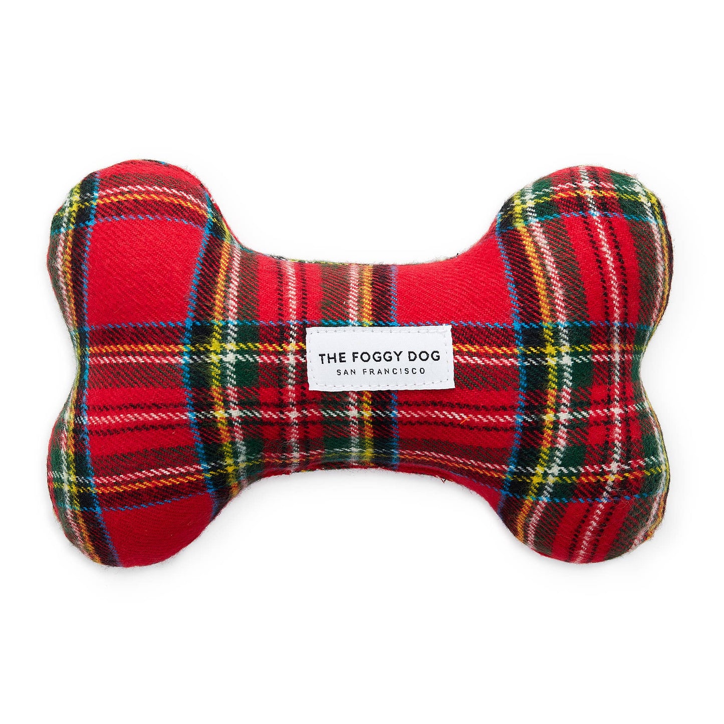 The Foggy Dog - Tartan Plaid Flanellen Holiday Toy