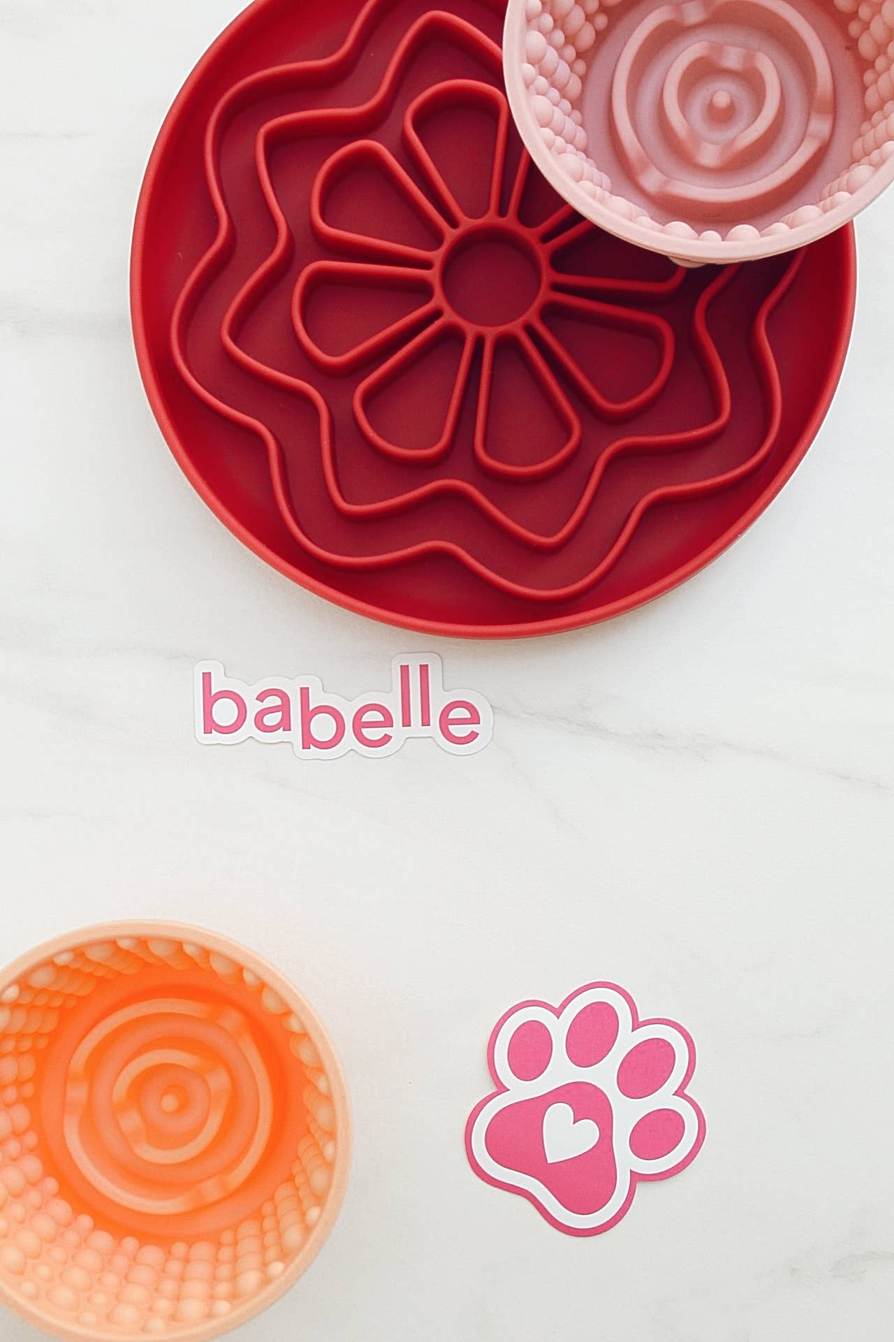 De Petal Lickmat - Bourgogne