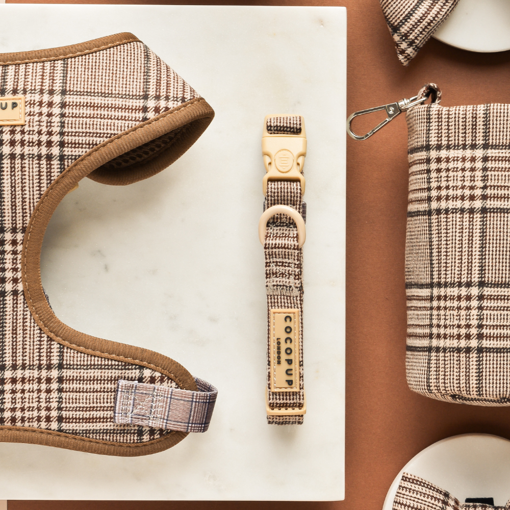 Geruite halsband - Cocopup London