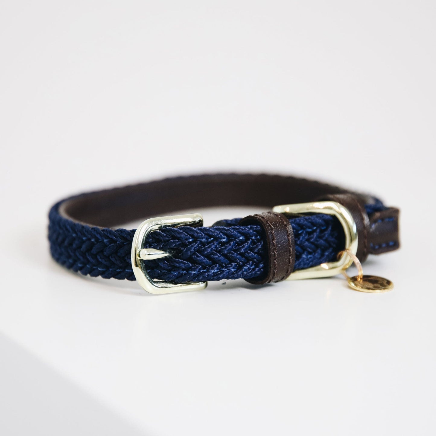 Halsband Gevlochten Nylon - Navy