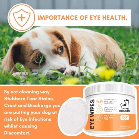 OurDogsLife Eye Wipes