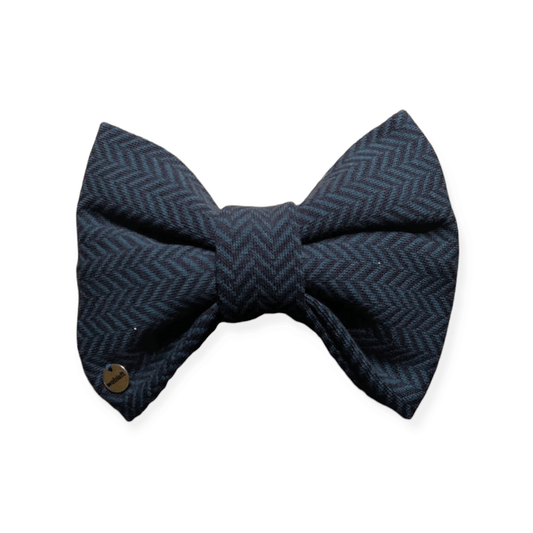 Strik blue herringbone