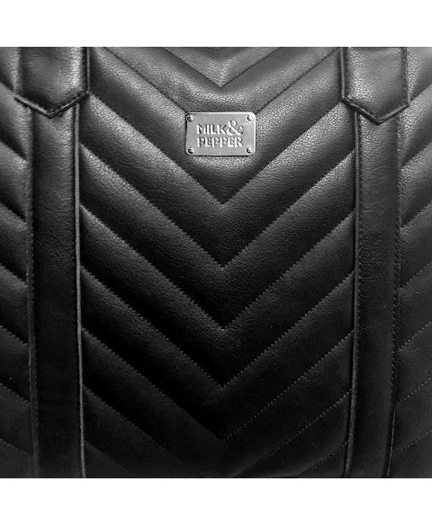 Draagtas Harper Zwart - MilkAndPepper