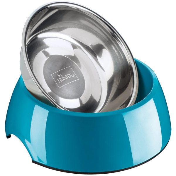 Voer- en drinkbak Melamine Blauw