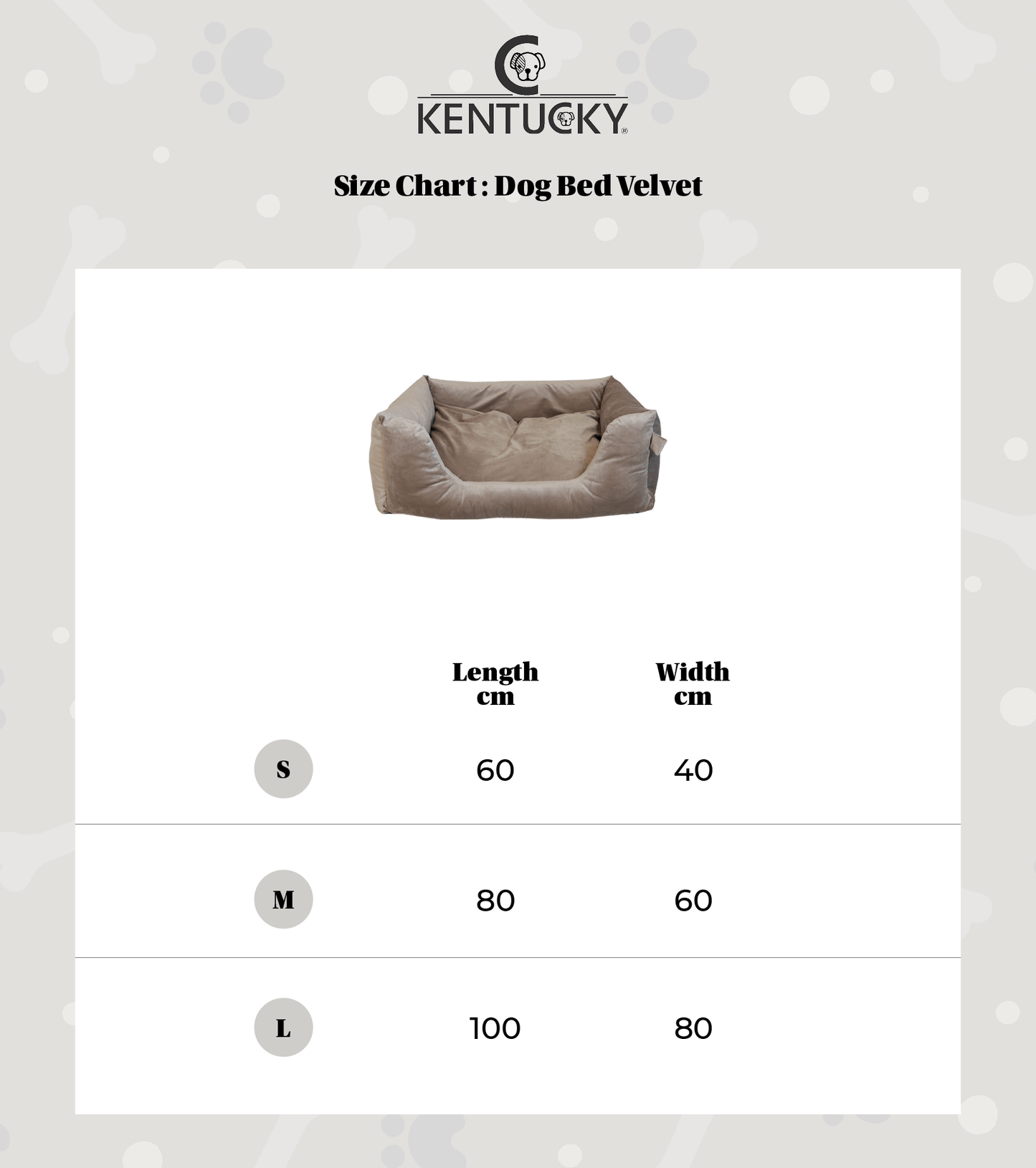 Hondenmand Velvet - beige