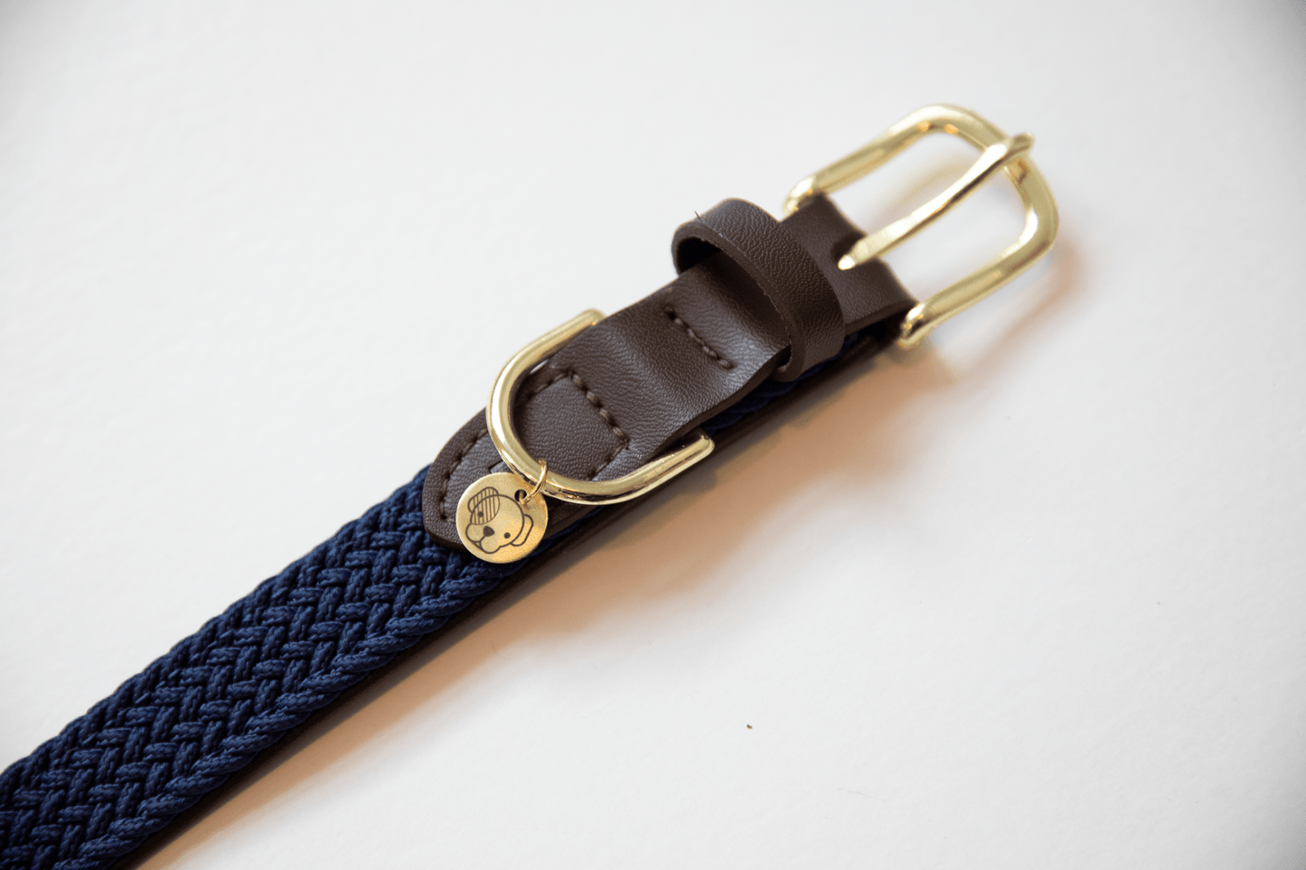 Halsband Gevlochten Nylon - Navy