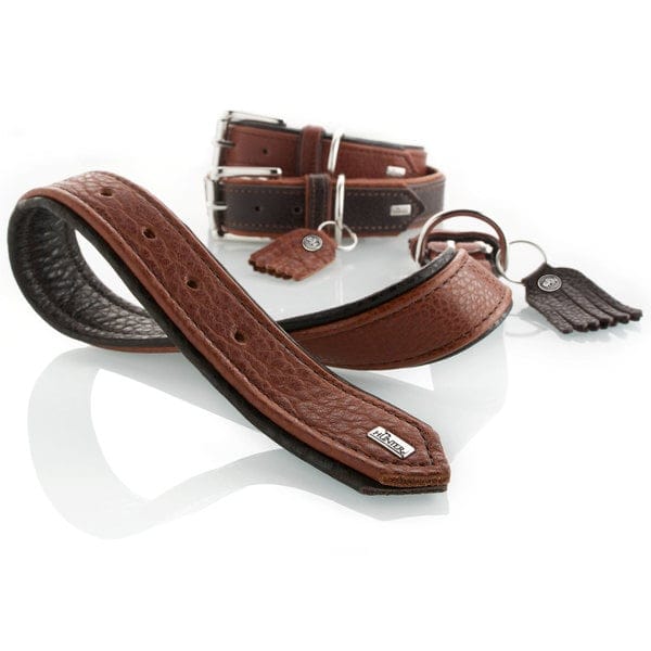 Leren Halsband Cody - Cognac