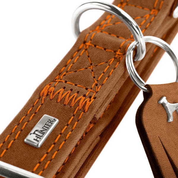 Halsband Lucca Alu-Strong Bruin