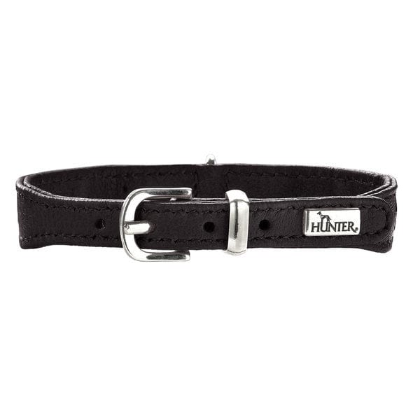 Leren Halsband Diamond Elk Petit Zwart