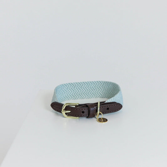 Halsband Jacquard - Lichtblauw