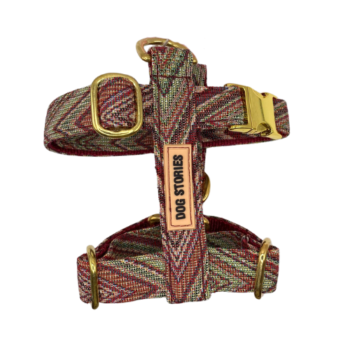 Harnas Missoni Cherry - Dogstories