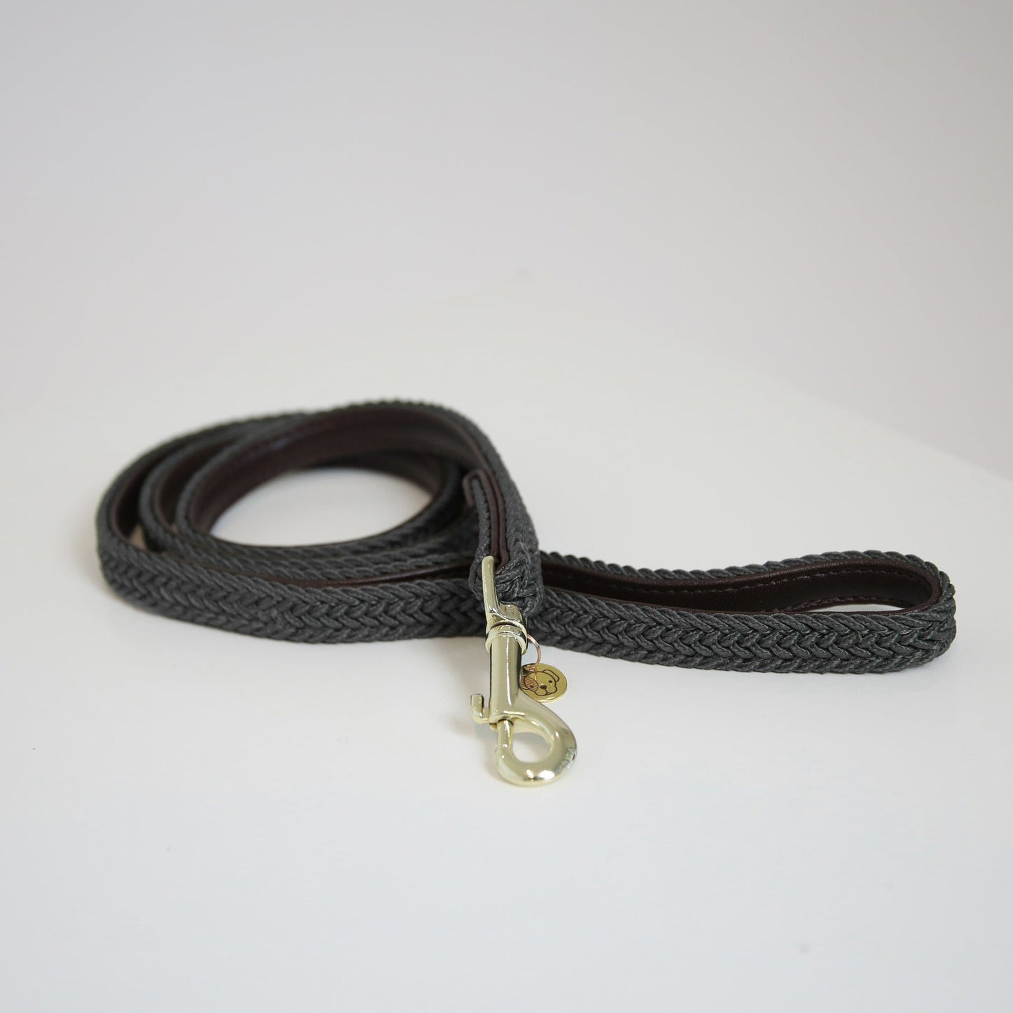 Leiband Gevlochten Nylon - Olijf