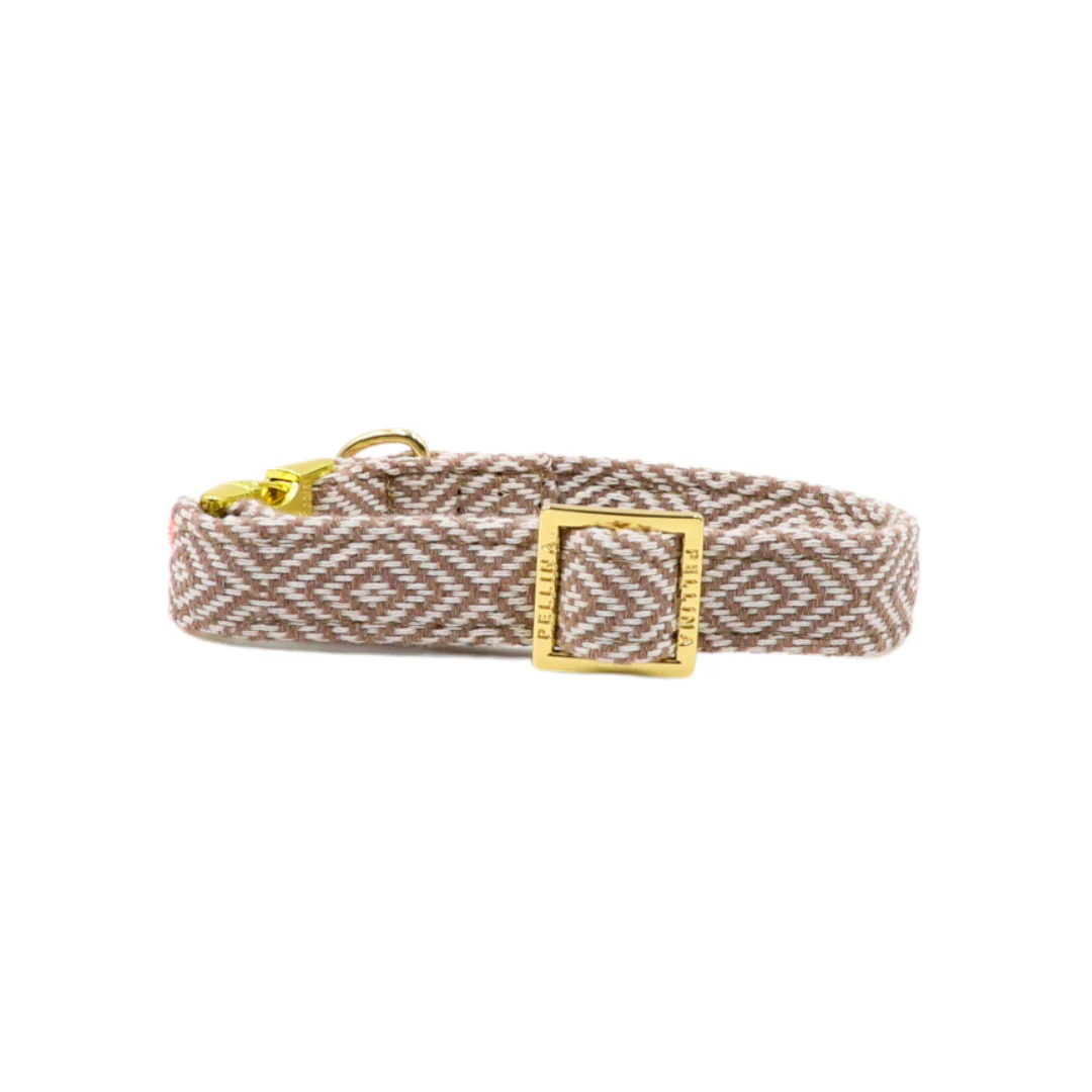 Halsband Relax Coffee - Pellina – Halsband van Pellina | Hondenboetiek (afbeelding 3)