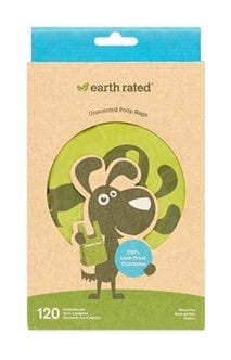 Earth Rated Poepzakjes met handvaten 120ST - Geurloos