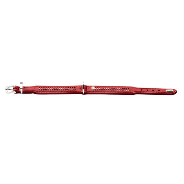 Leren Halsband Diamond Elk Petit Chili