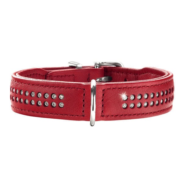 Leren Halsband Diamond Elk Petit Chili
