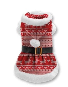 KERSTJAS HOND TEEFJE RENDIER ROOD