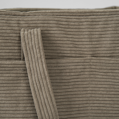 Staey - Vilda draagtas | taupe ribfluweel – Tas van Staey | Hondenboetiek (afbeelding 6)