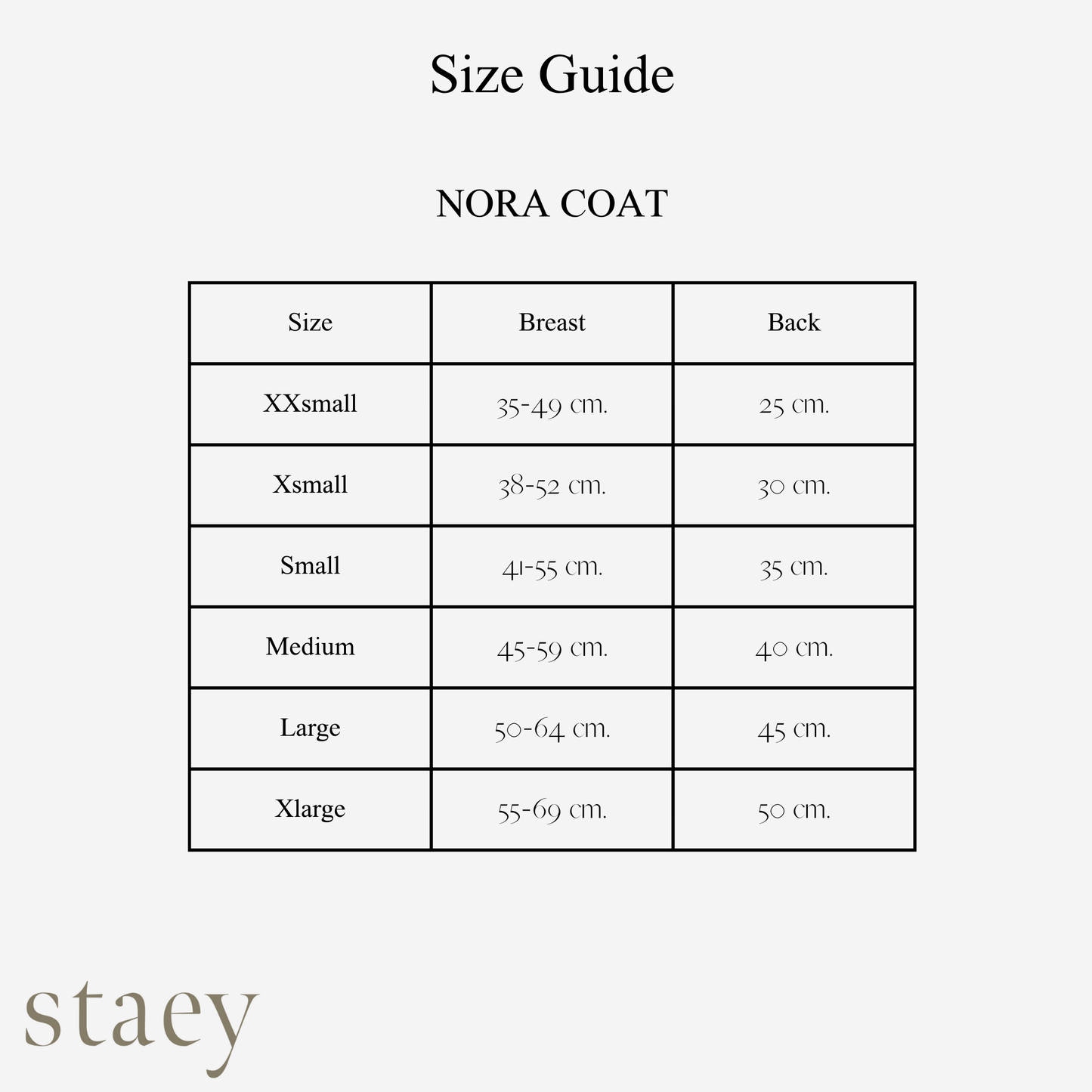 Staey - Dog Coat Nora in taupe