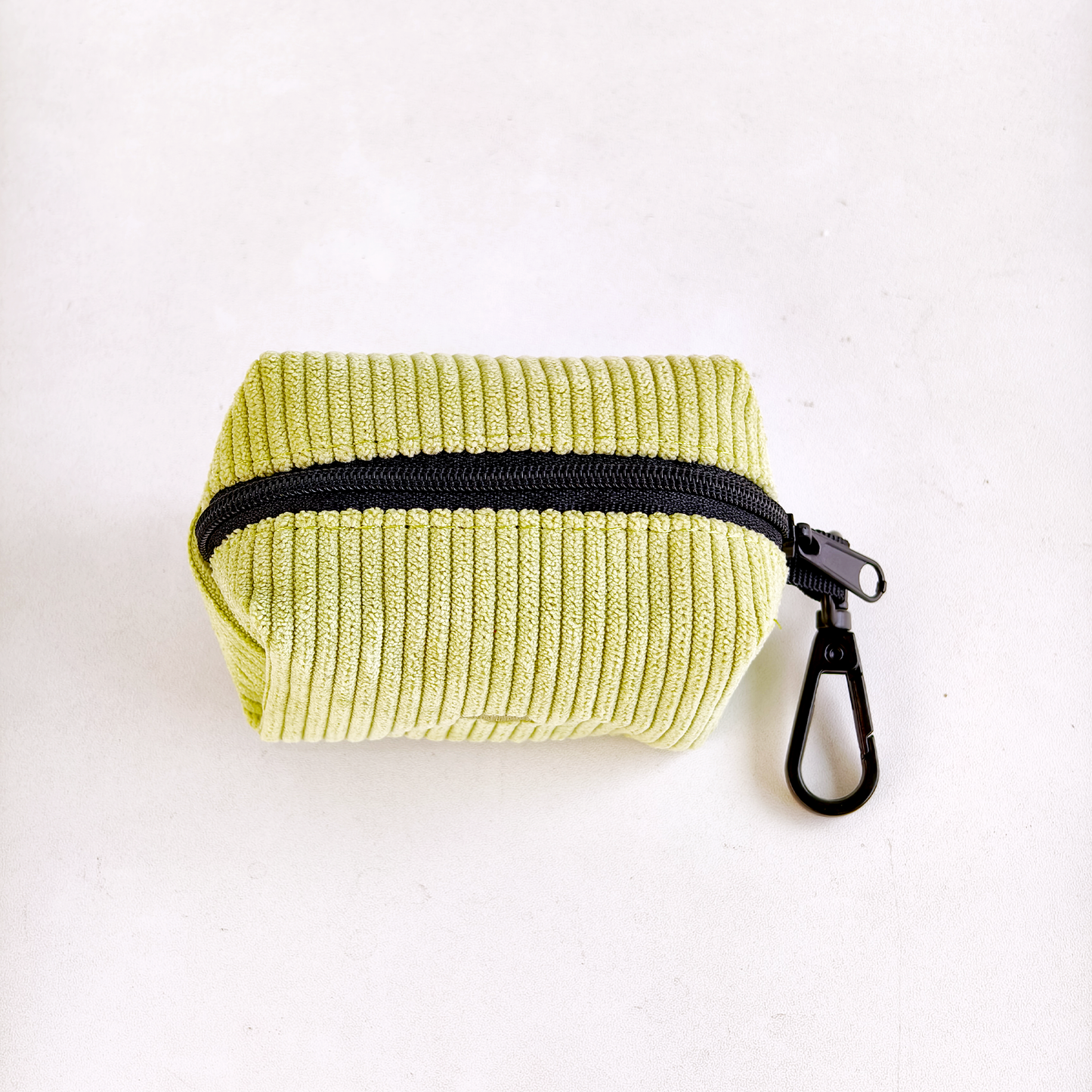 Corduroy Heart Poepzakhouder - Groen