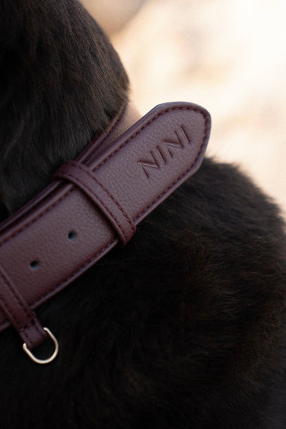 Nini - Halsband Burgundy