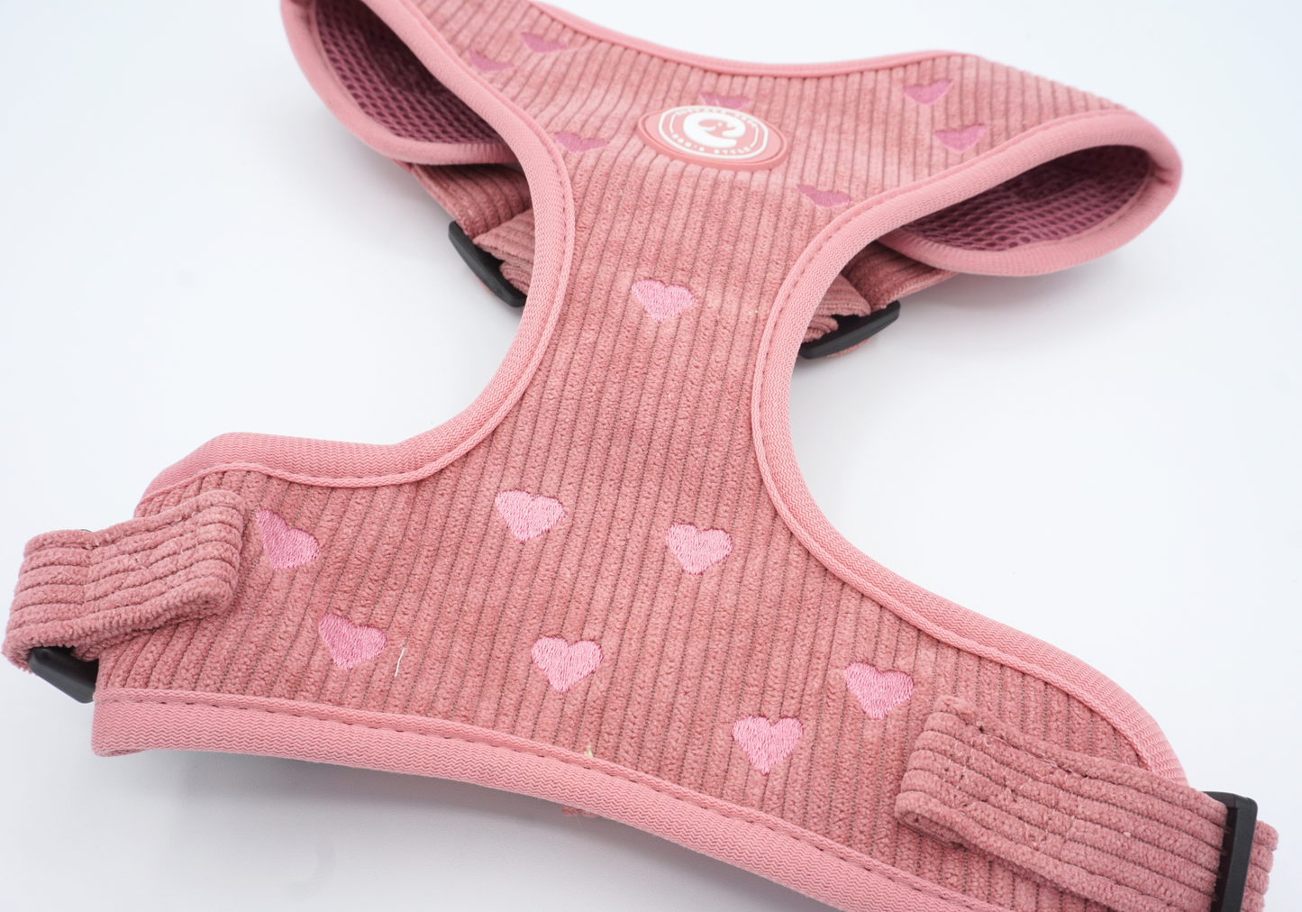 Corduroy Heart Harnas - Roze