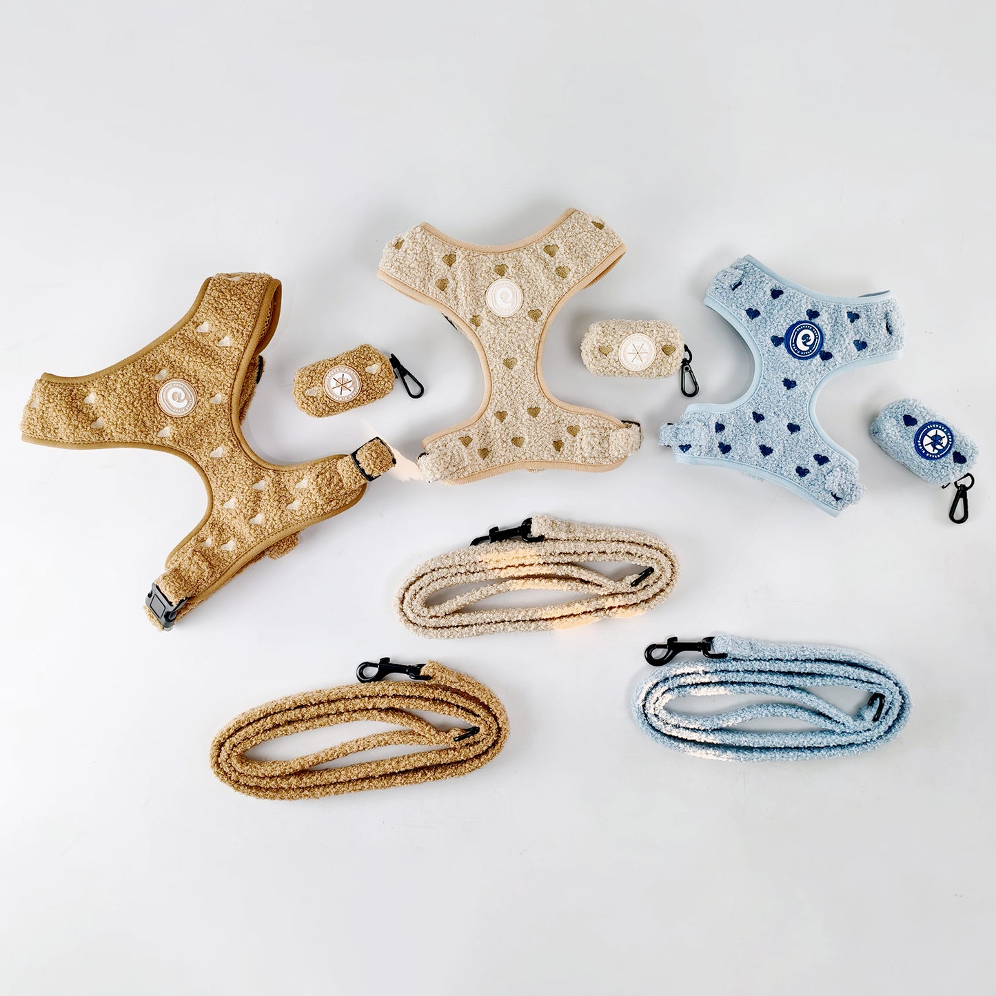 Teddy Heart Harnas Bruin