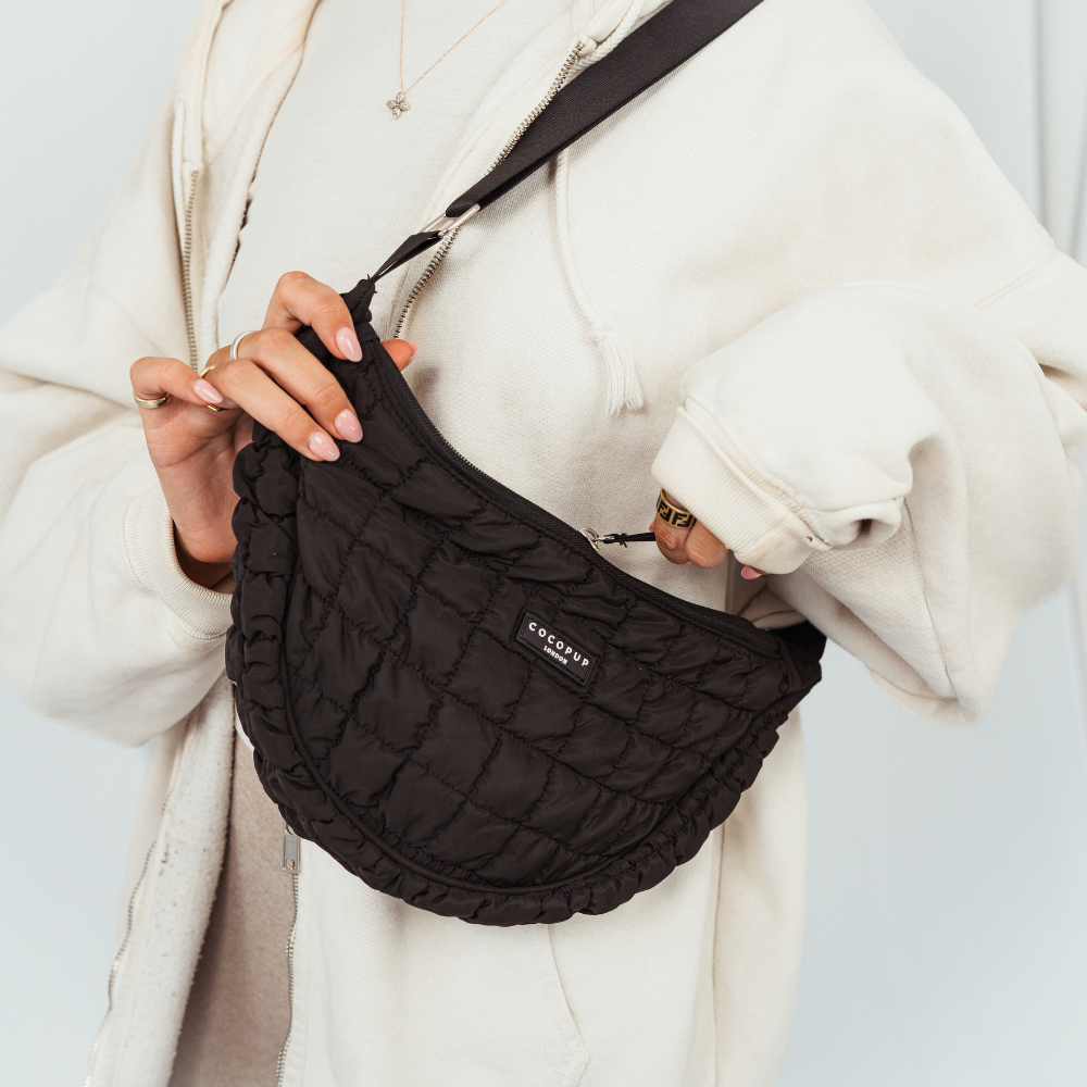 Crossbody Uitlaat tas - Onyx