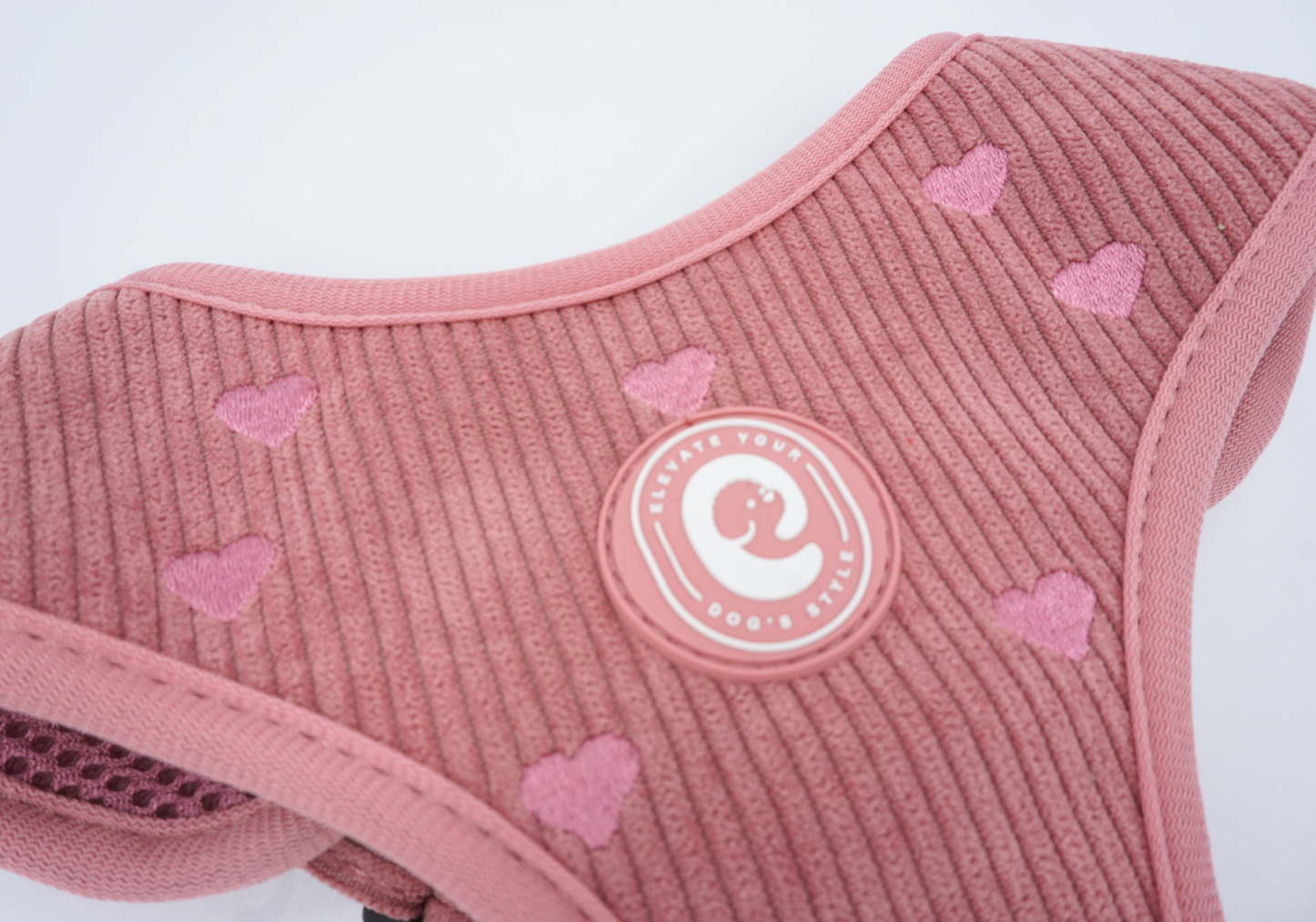Corduroy Heart Harnas - Roze