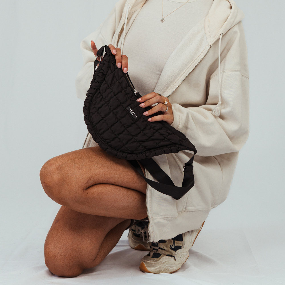 Crossbody Uitlaat tas - Onyx