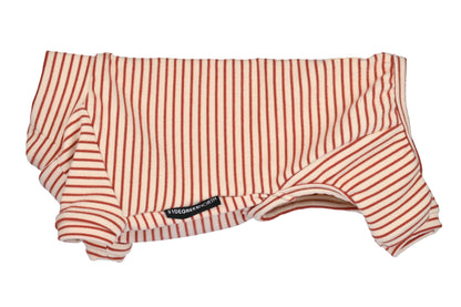 Pyjama Bruin/beige Stripe - 51DN