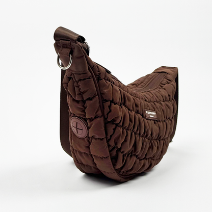 Crossbody Uitlaat Tas - Espresso