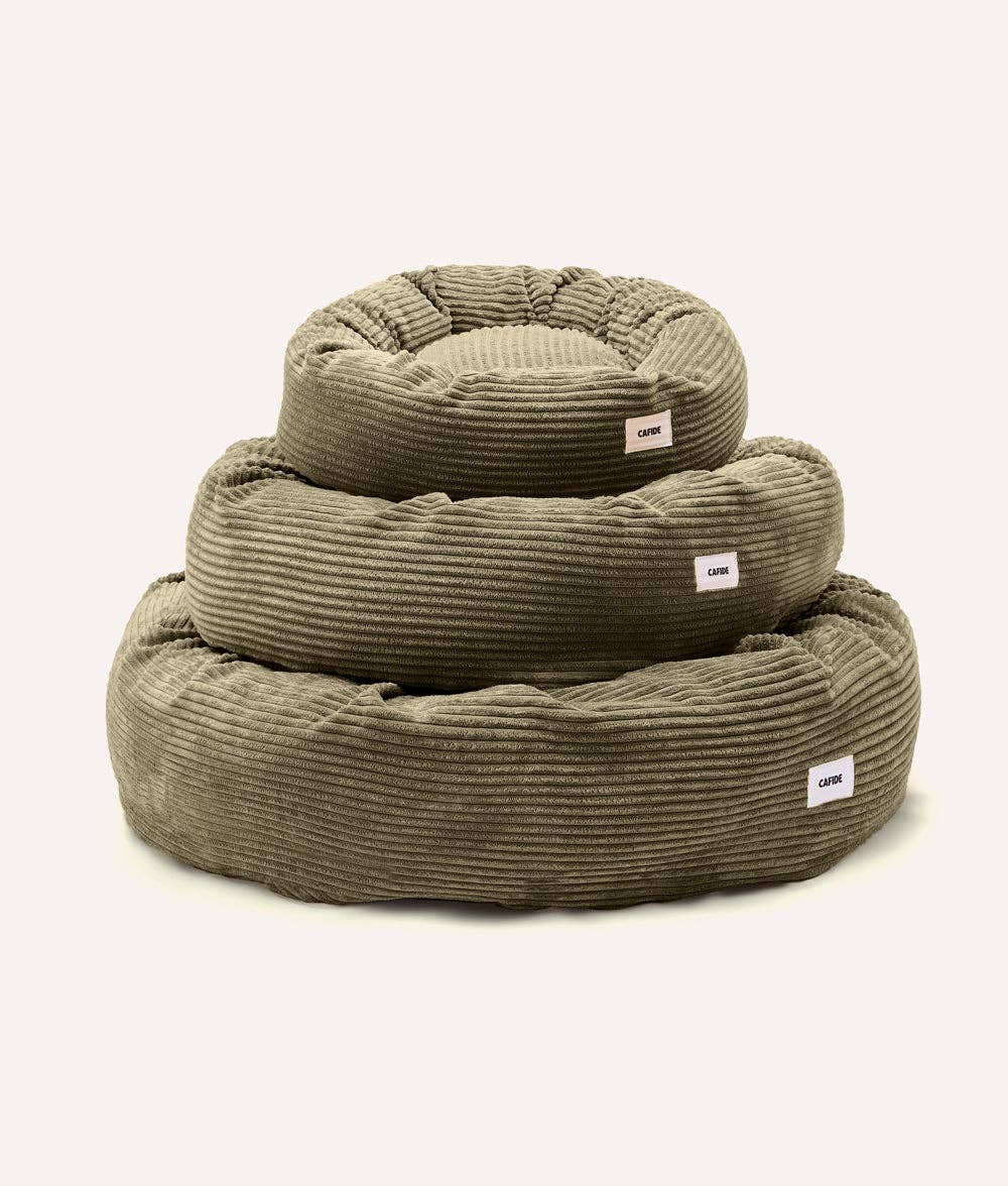 CAFIDE - Groen Fluwelen Hondenbed, Nuba – Hondenmand van CAFIDE | Hondenboetiek