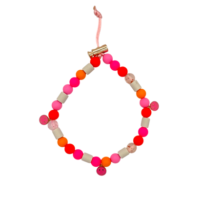 Tekenhalsband Neon Pink