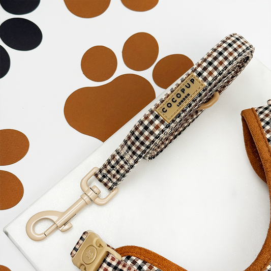 Leiband Heritage Check – Leiband van Cocopup London | Hondenboetiek