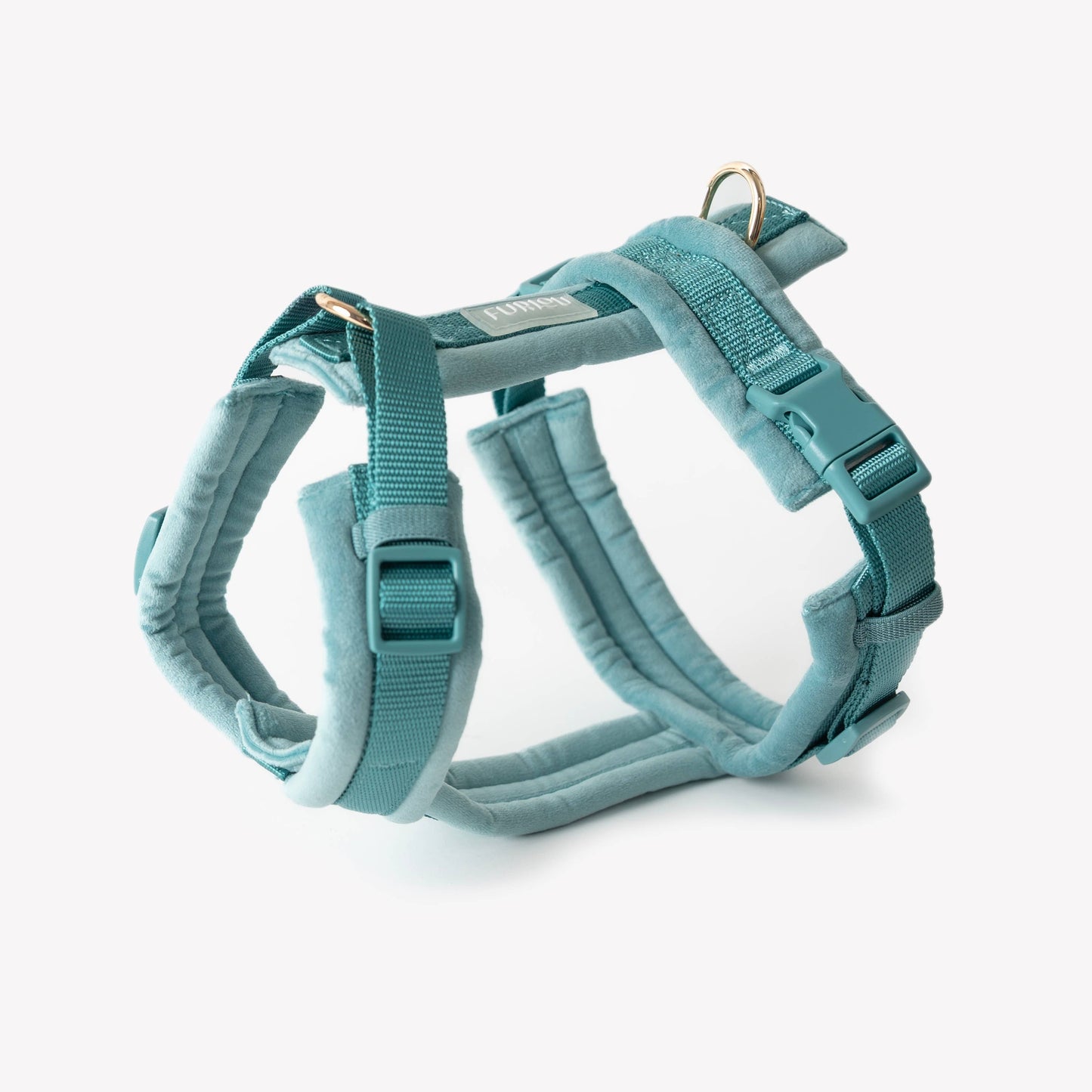 Fluwelen harnas Blauw - Furlou