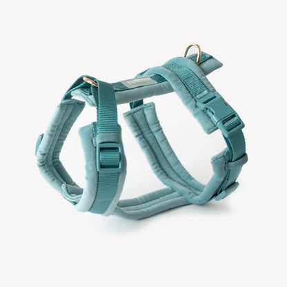 Fluwelen harnas Blauw - Furlou